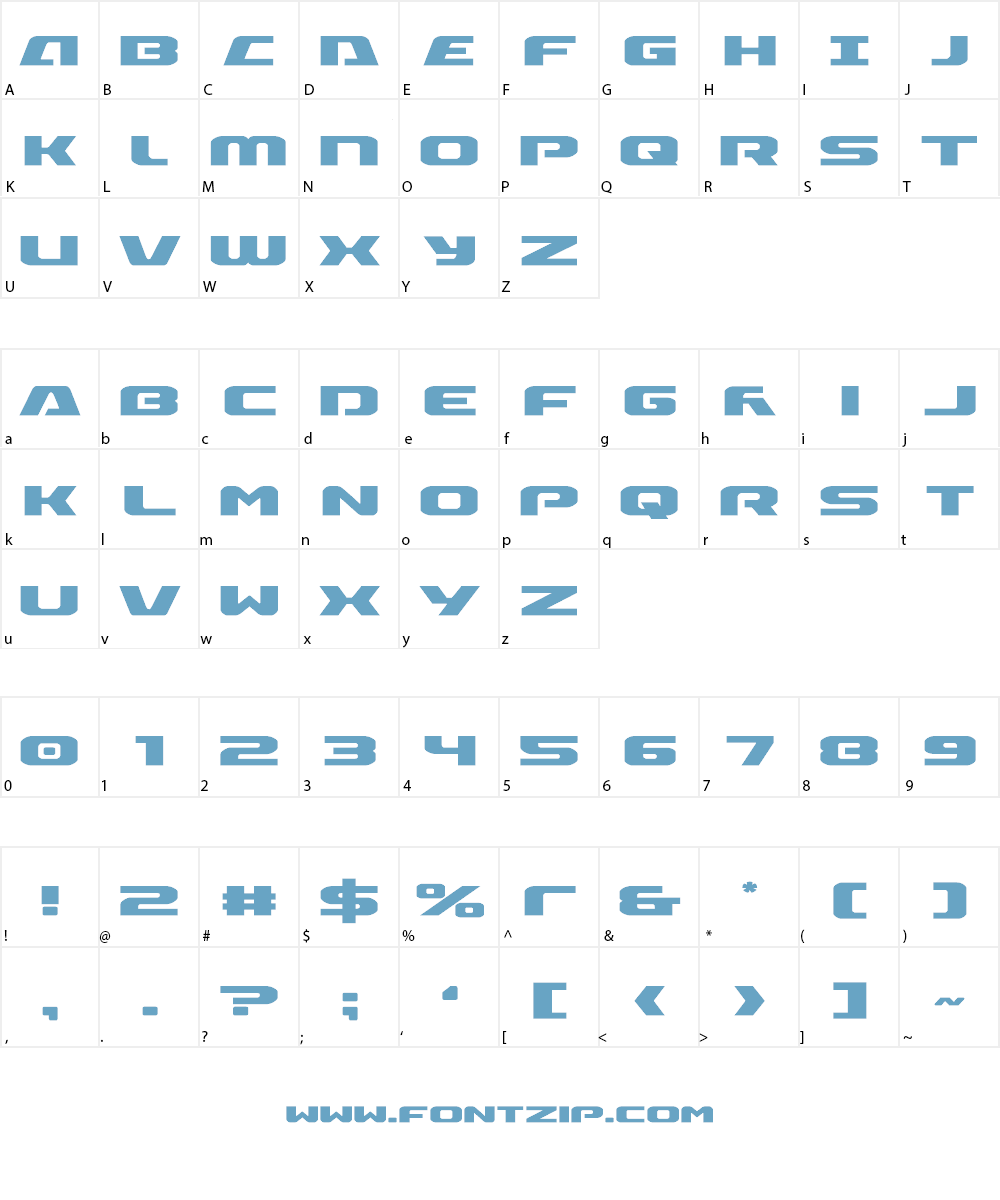 Iapetus Font Character