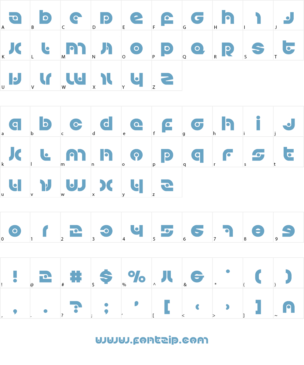 Kovacs Spot Font Character