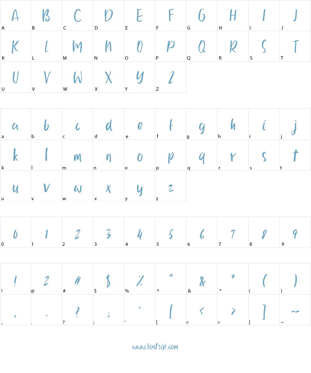 Ballystic Font Character