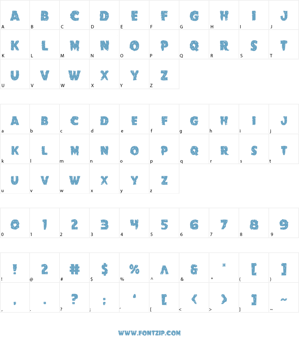 Goblin Creek Font Character