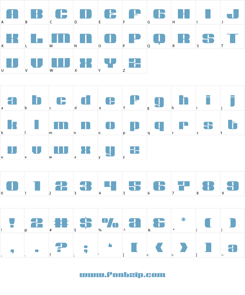Nolo Contendre Font Character
