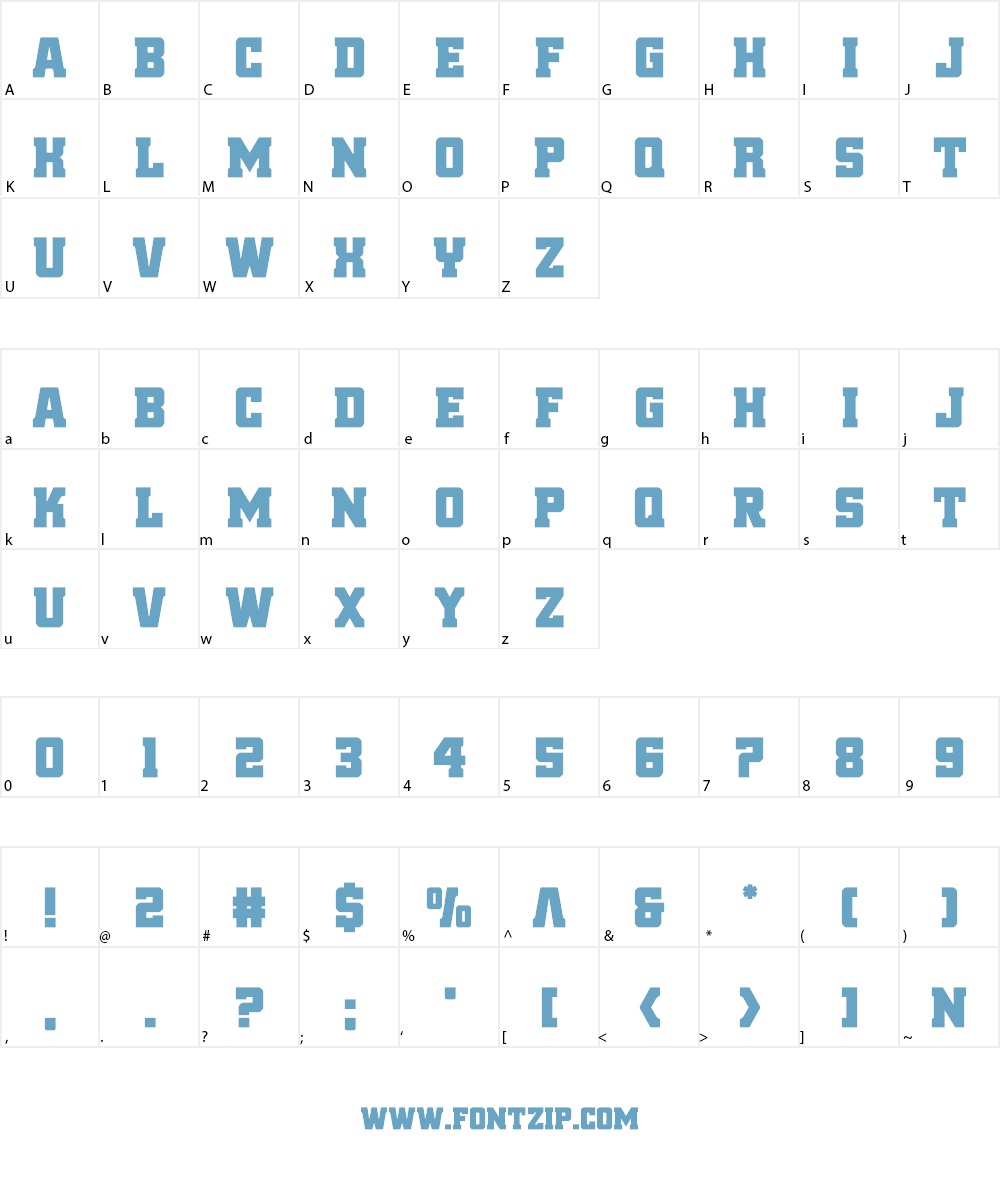 Red Delicious Font Character