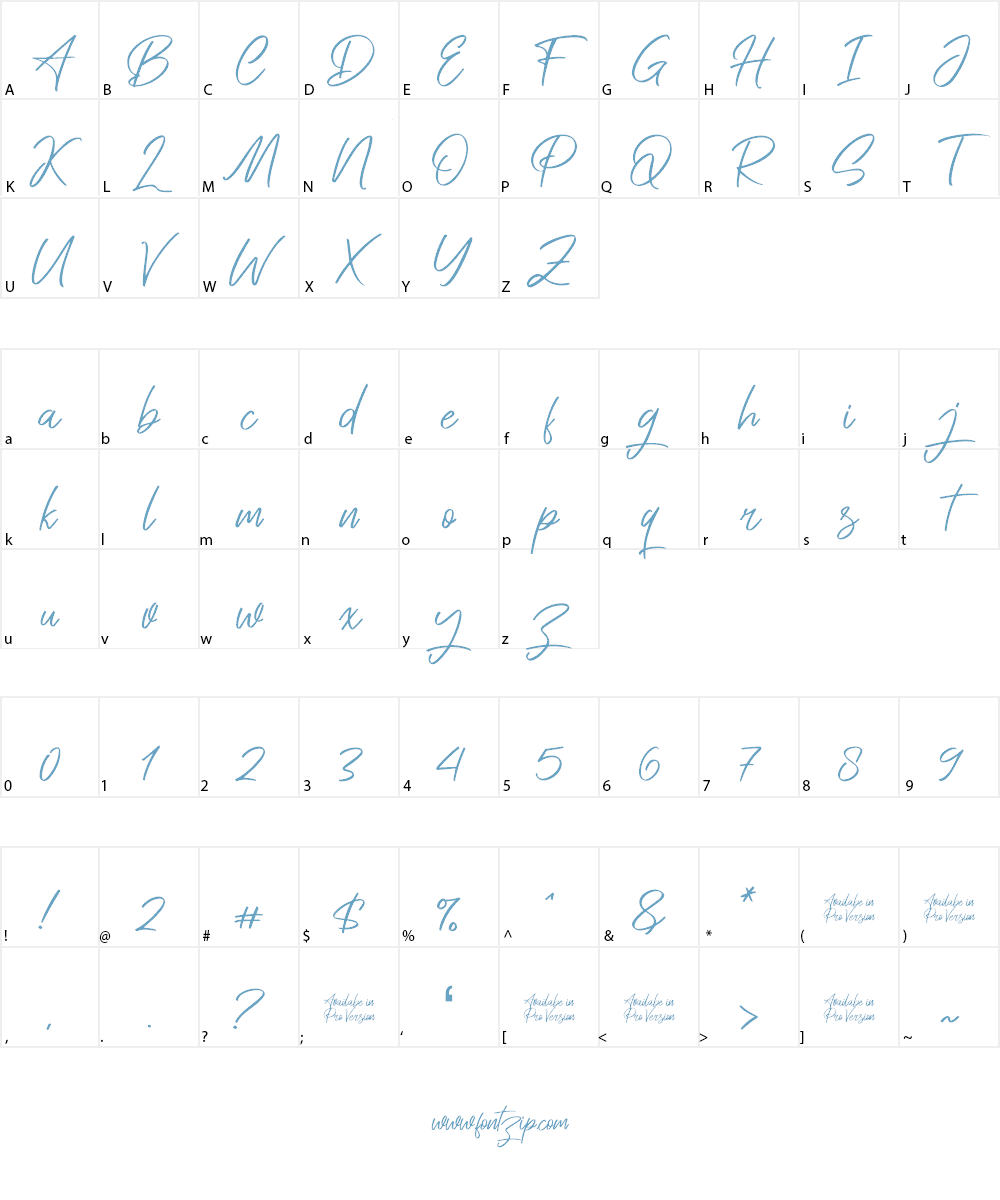 Saitama Font Character