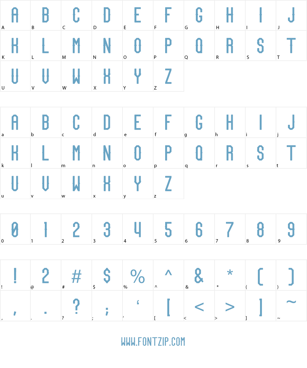 Team MVP Font Character