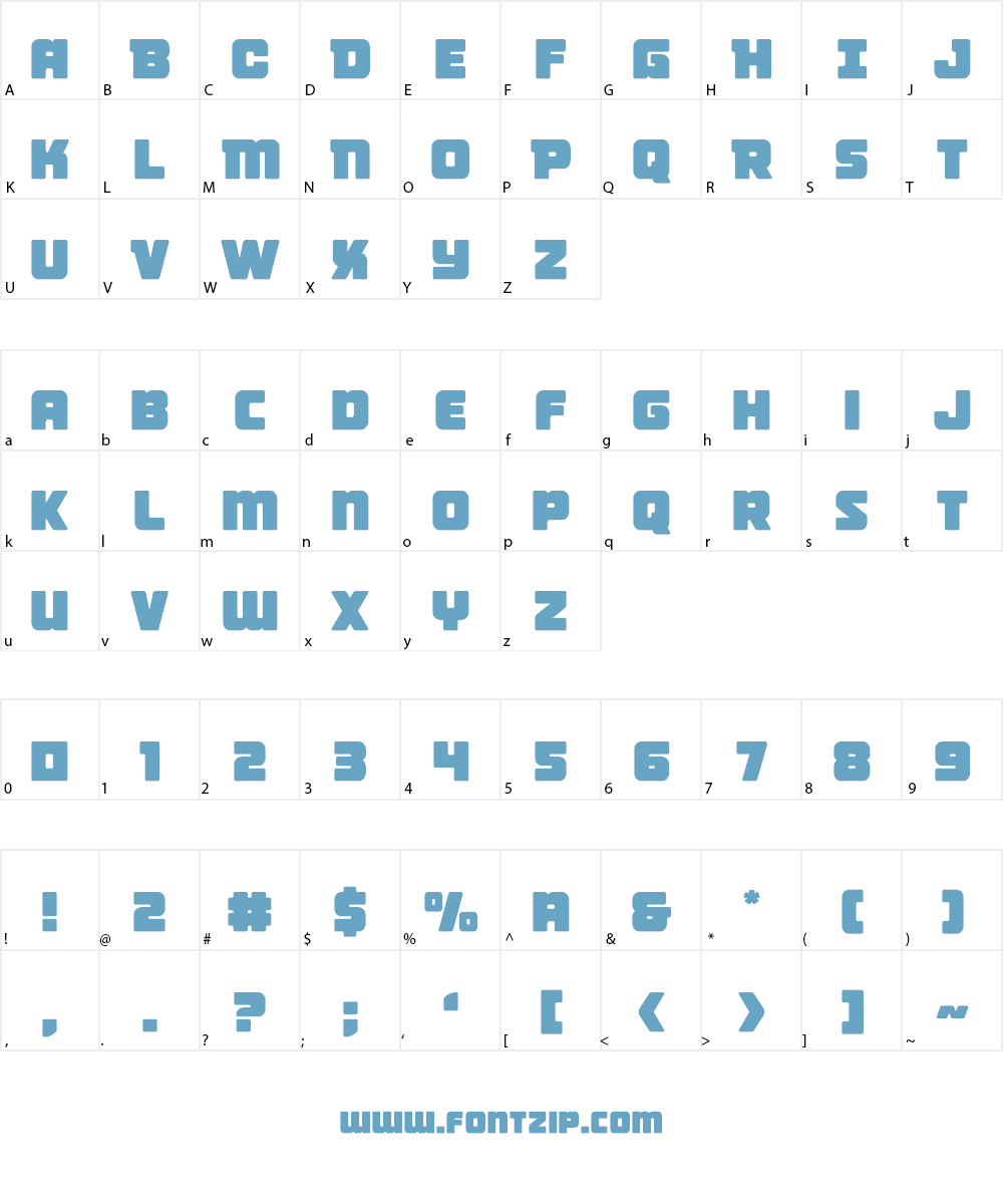 Victory Comics Font Character