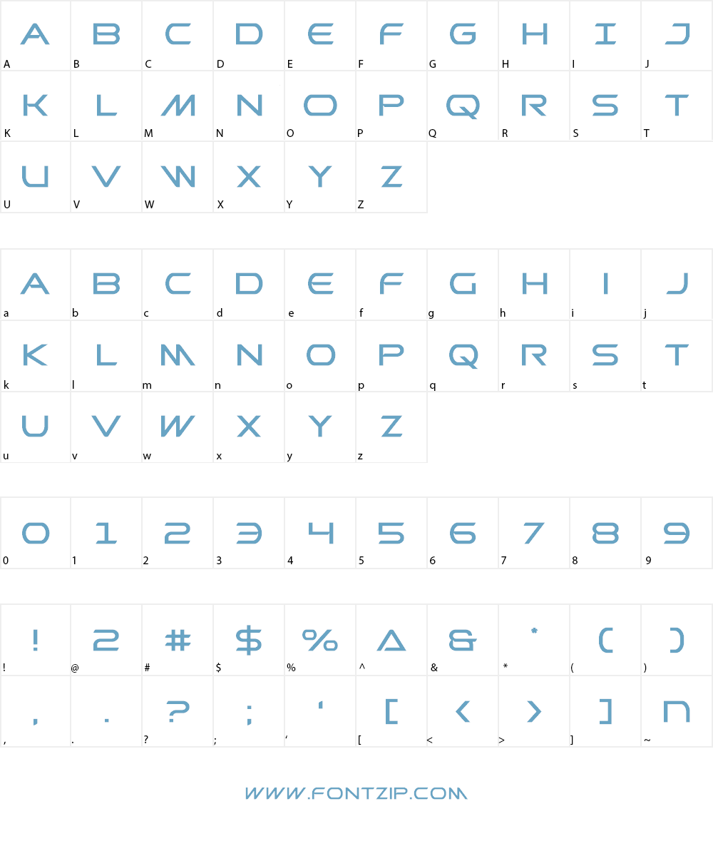 Promethean Font Character