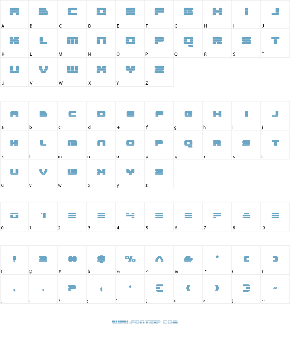 Quicken Font Character