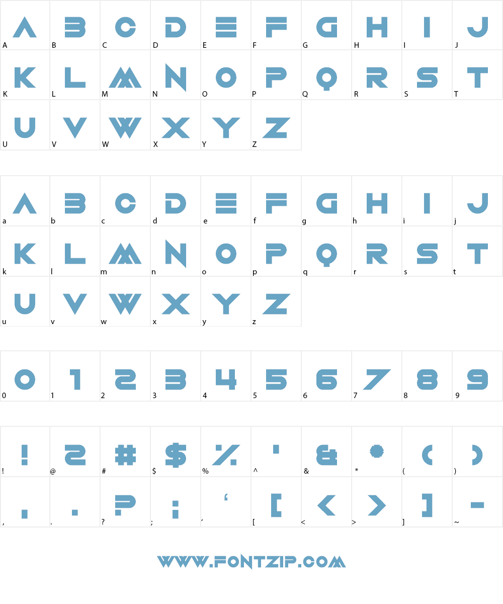 Amuse-Bouche Font Character