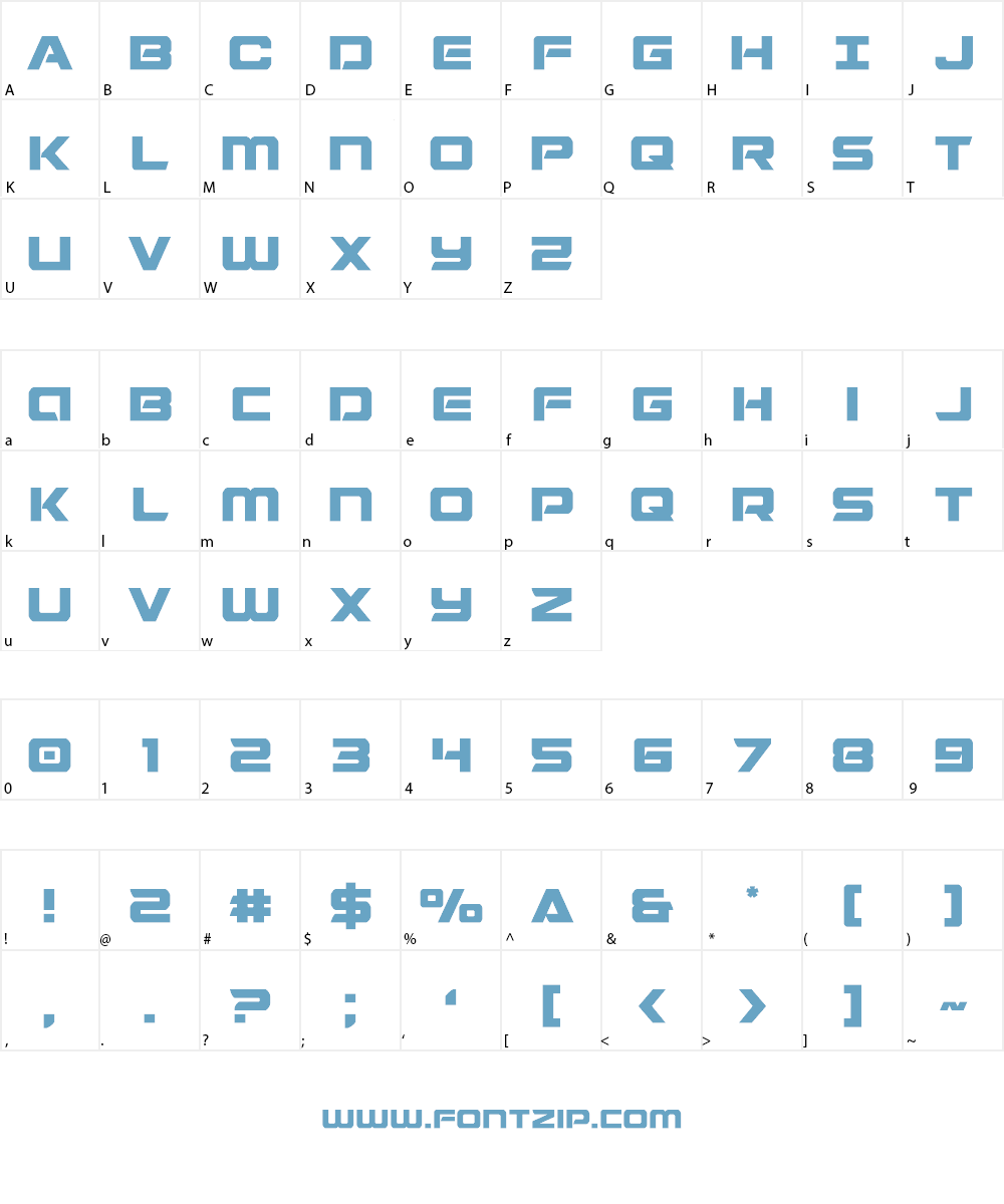 Starduster Font Character