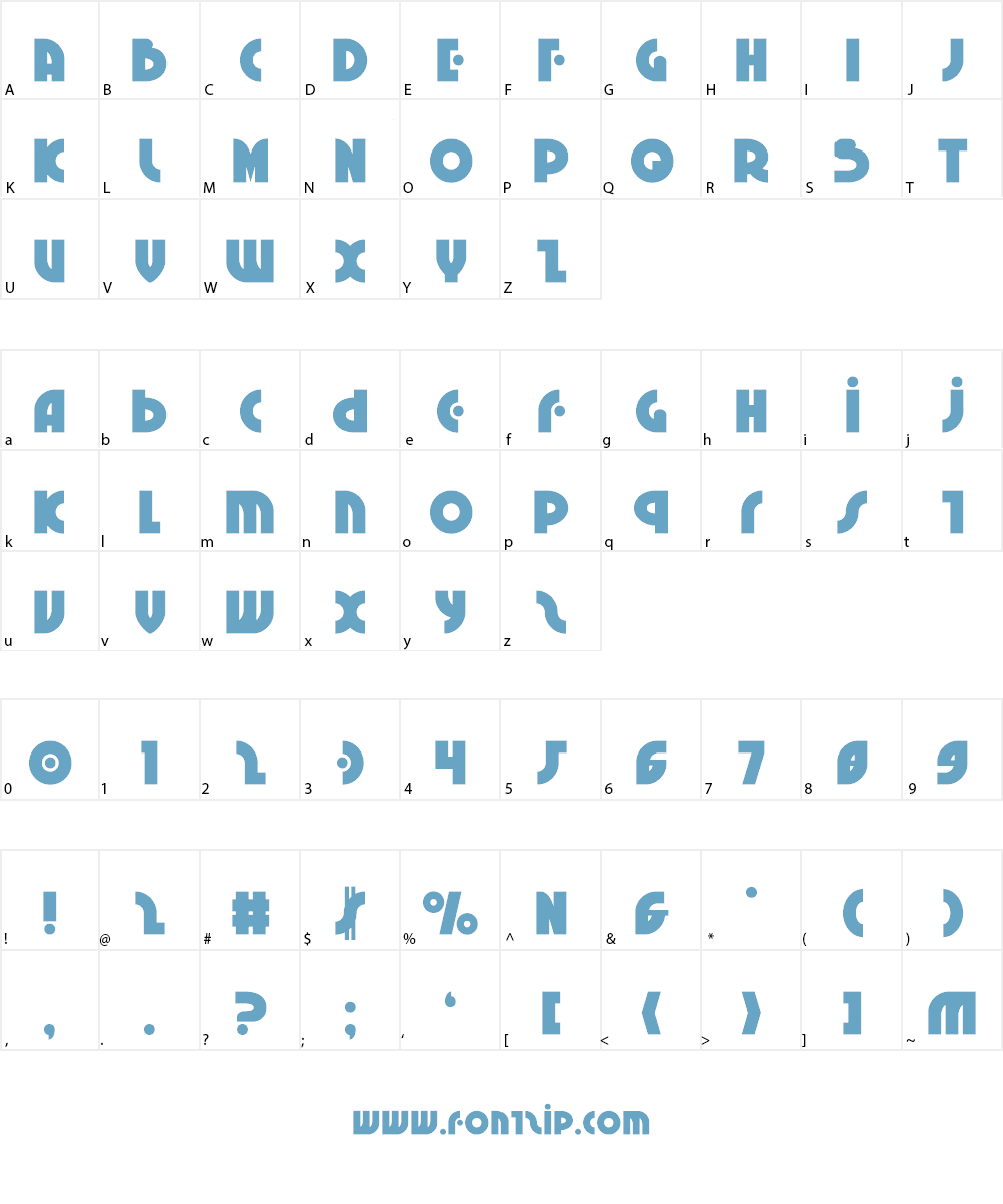 Neuralnomicon Font Character