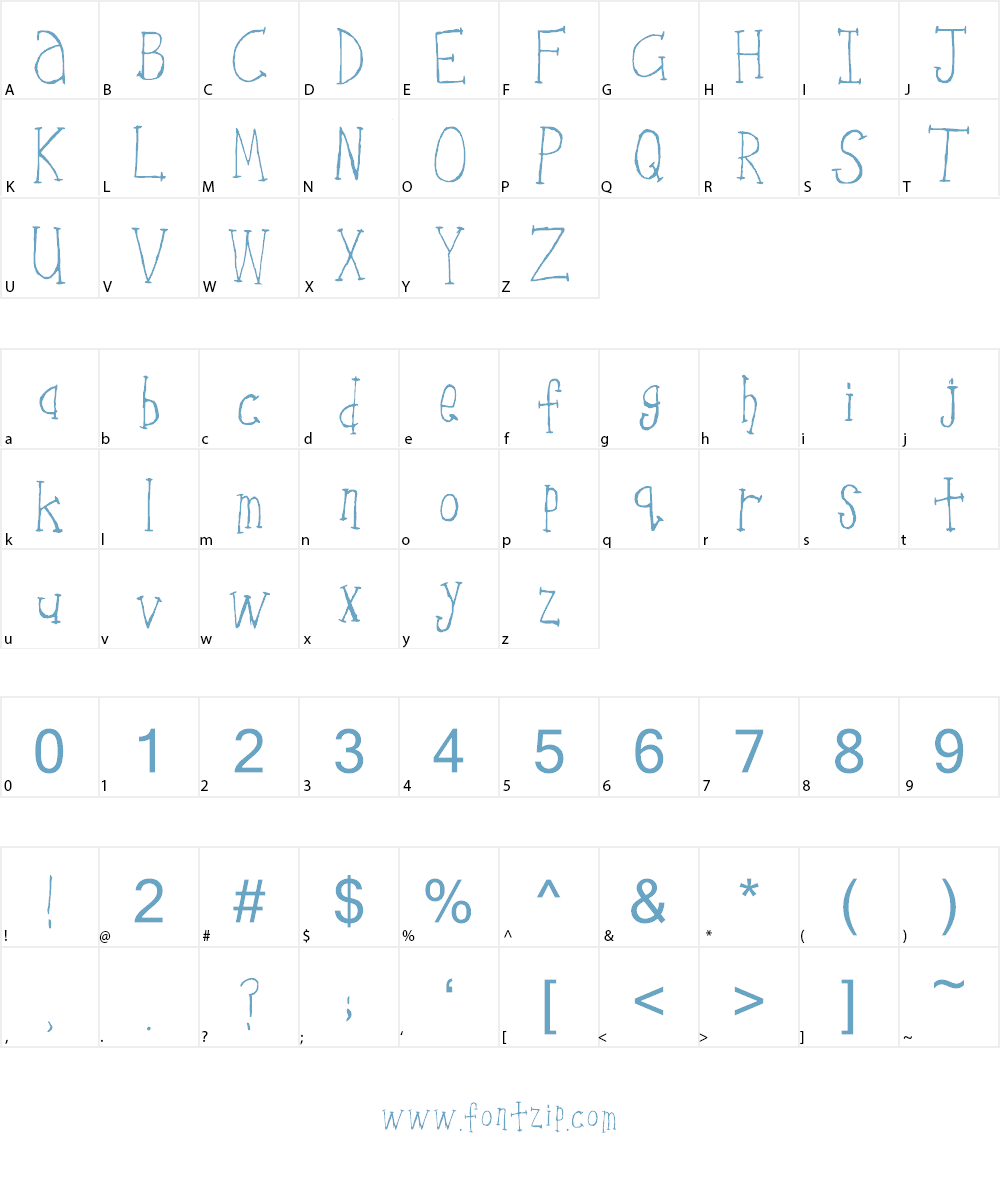 Picnicfortwo Font Character