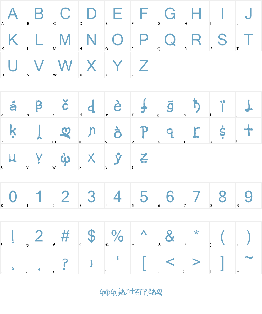 Thecrownismine Final Font Character