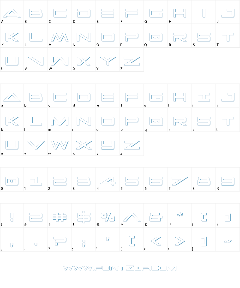 Capella Font Character