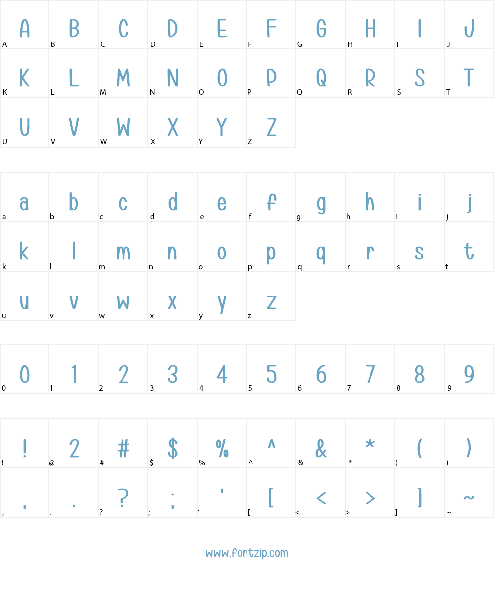 Hwyl fawr Hello Font Character