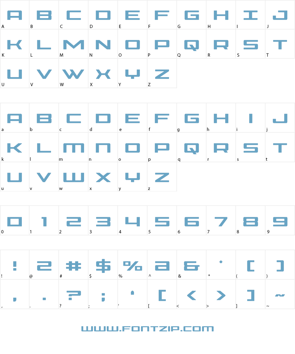 Phoenicia Font Character