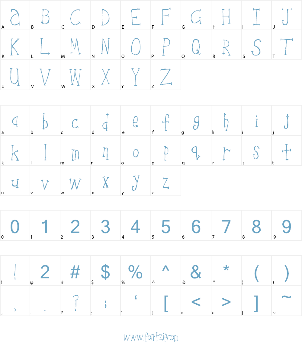 Picnic For Two _ Cosy Font Character