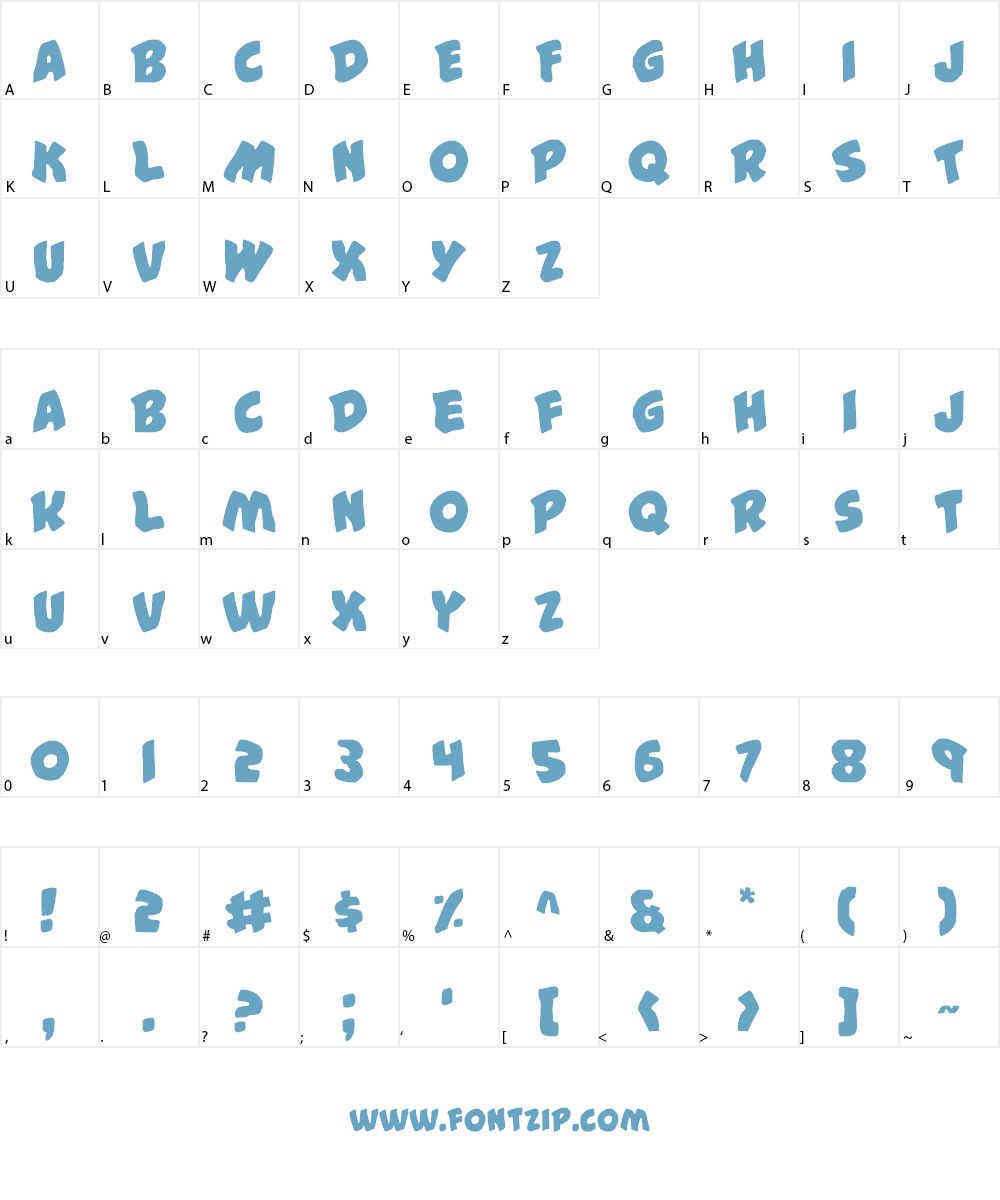 #44 Font Character