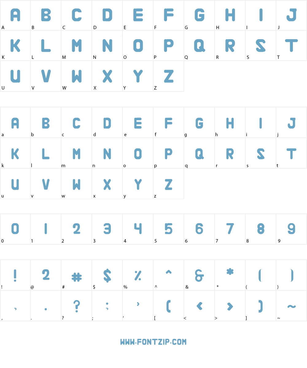Alaqua Font Character