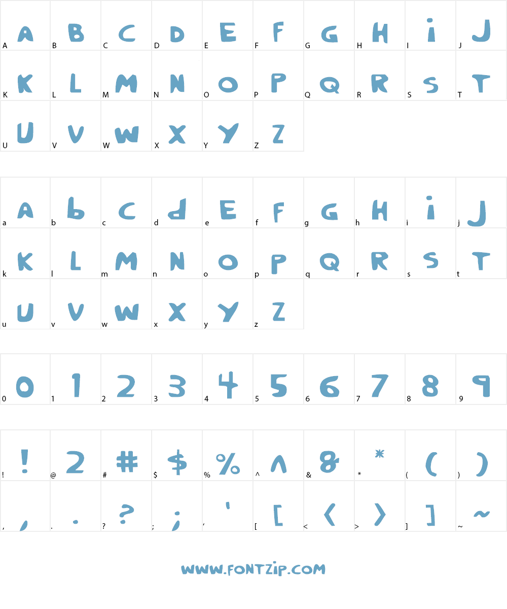 Crappity-Crap-Crap Font Character
