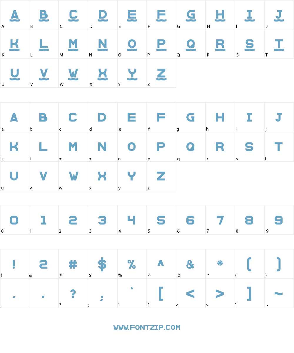 Saint Martin Font Character