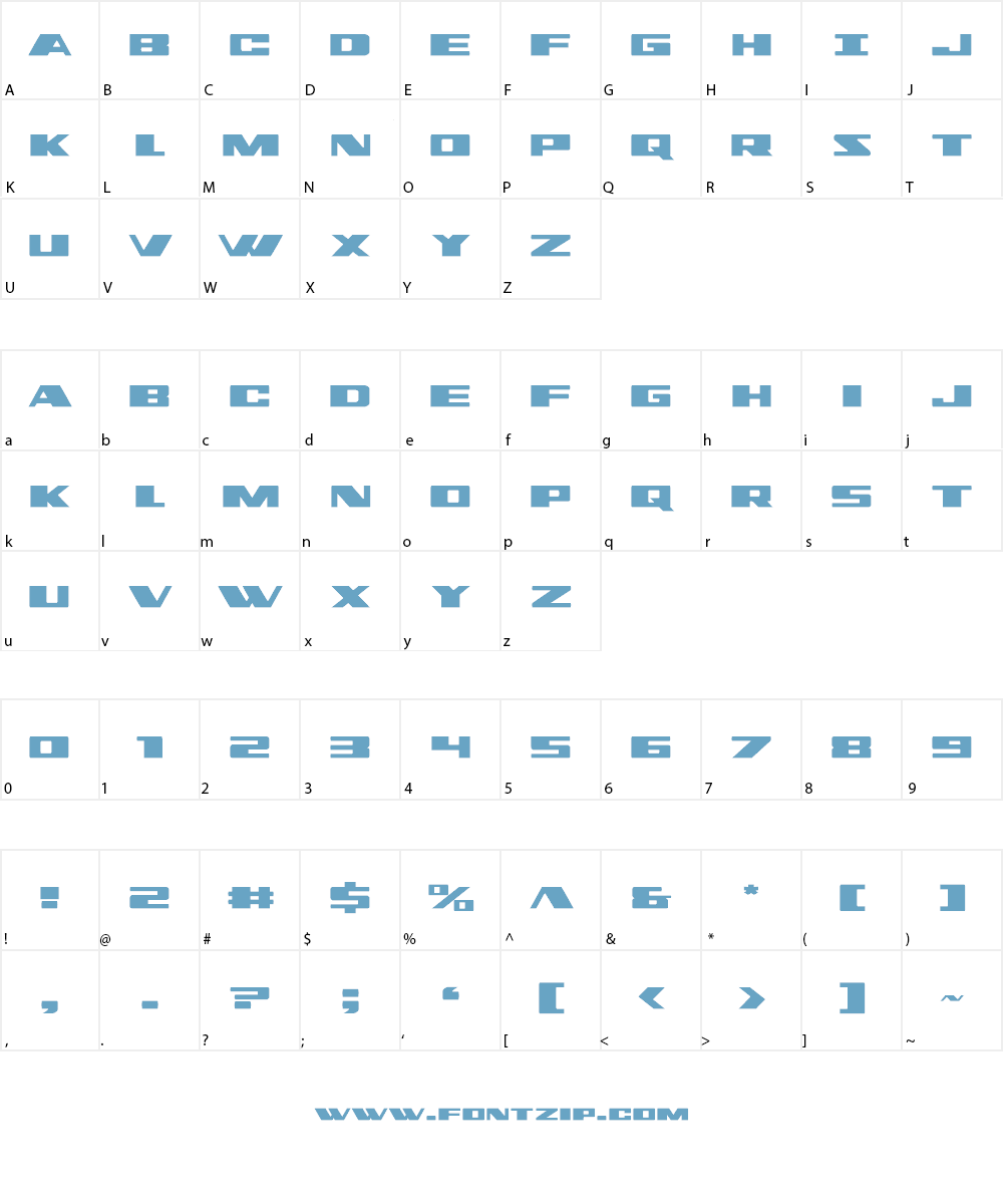 Dassault Font Character