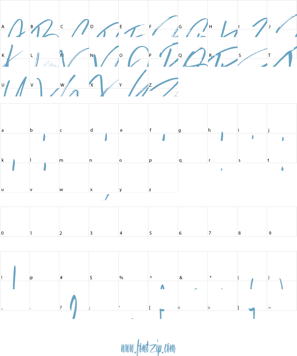 Jason Statan Font Character