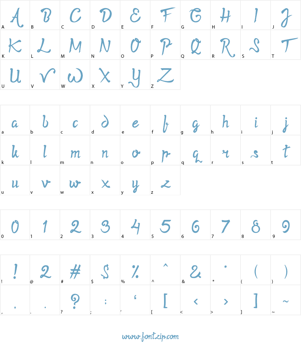 Twopath Font Character