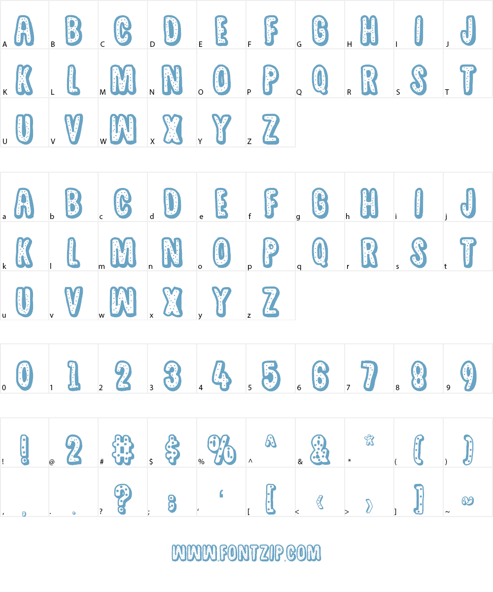 MORIN Font Character