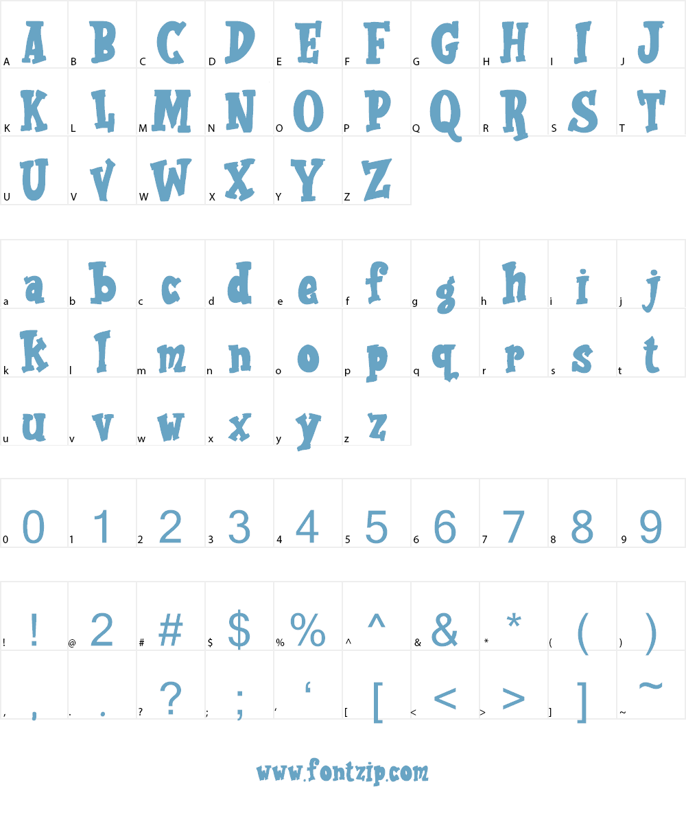 Rolade Font Character