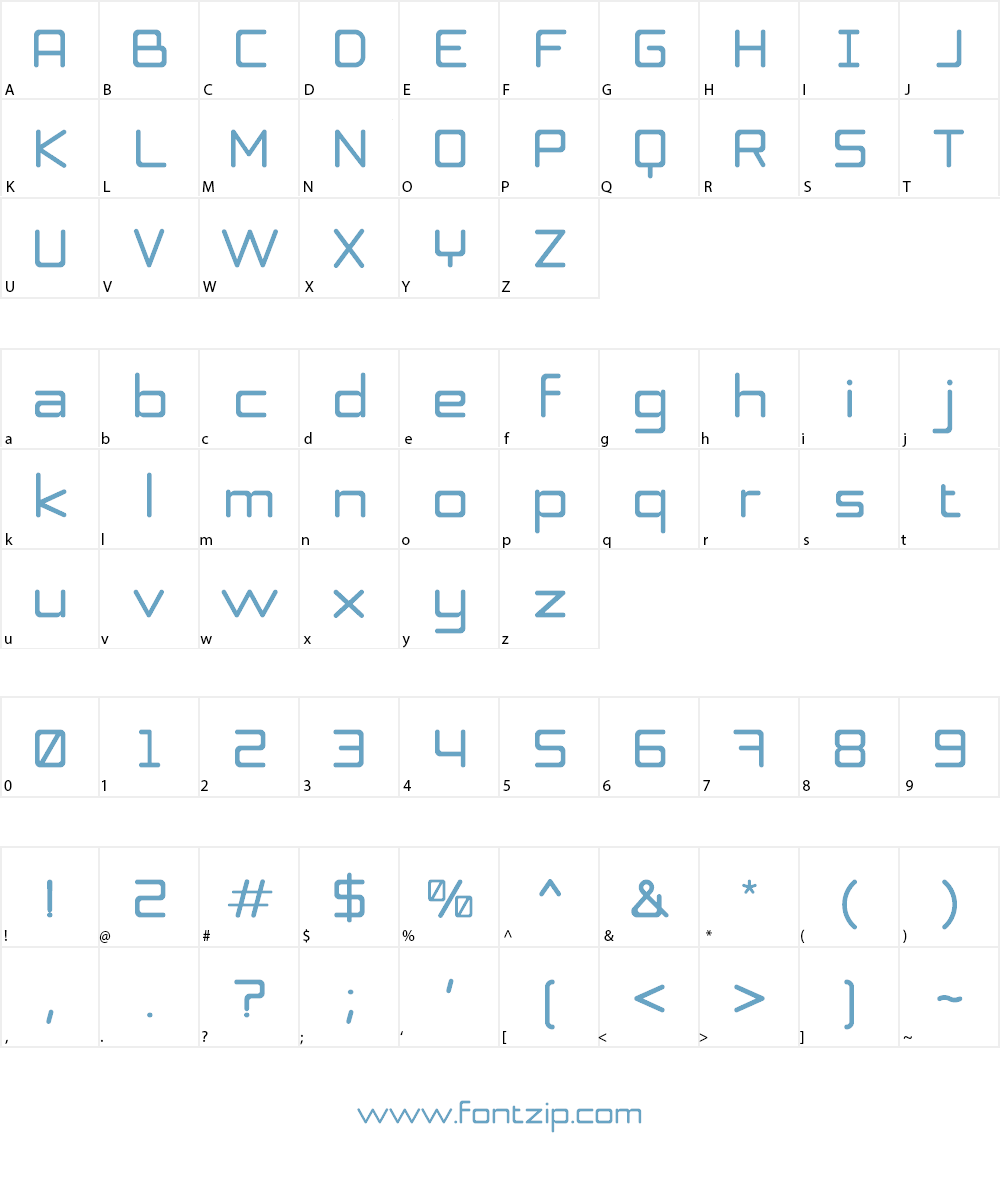 Honor Font Character