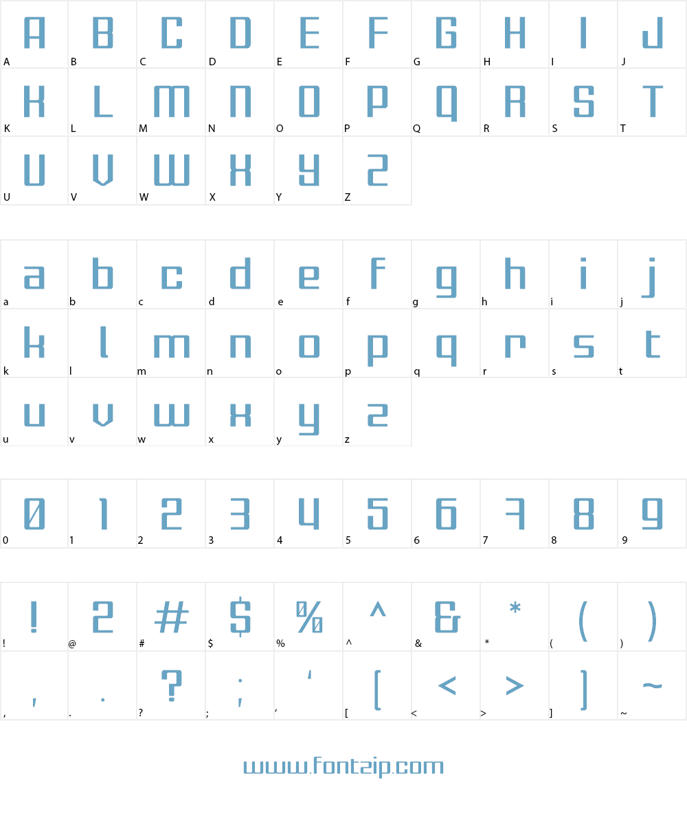 Gamlangdee Font Character