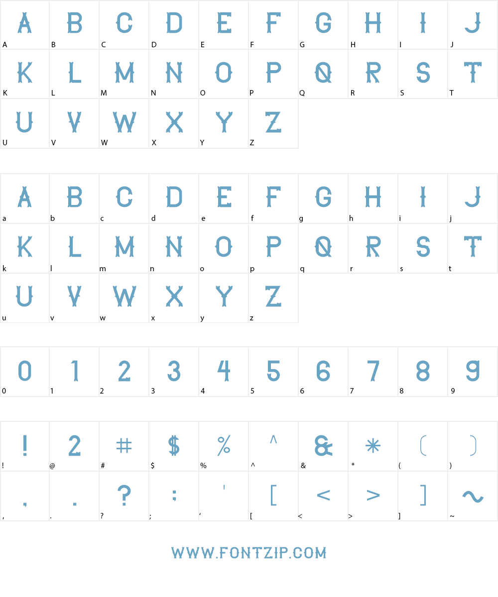 The Lekker Font Character