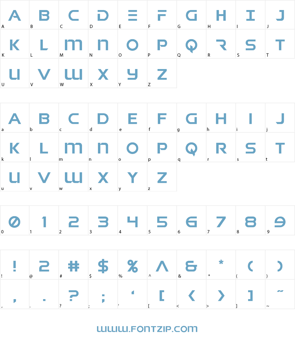 Singapore Sling Font Character