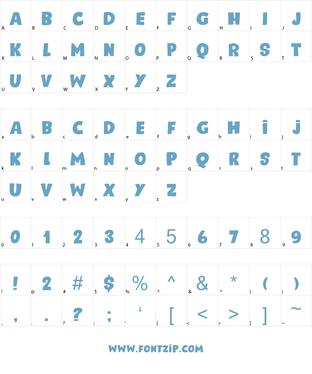 Reality Check Font Character