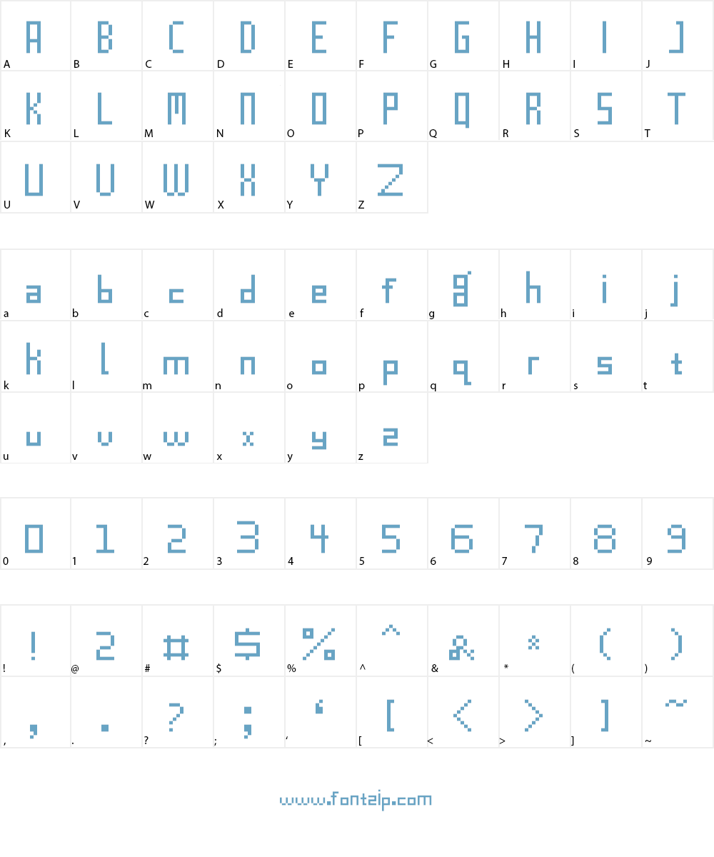 I Dare You Font Character
