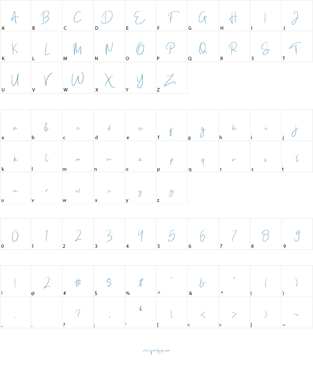 Kathlyn Font Character