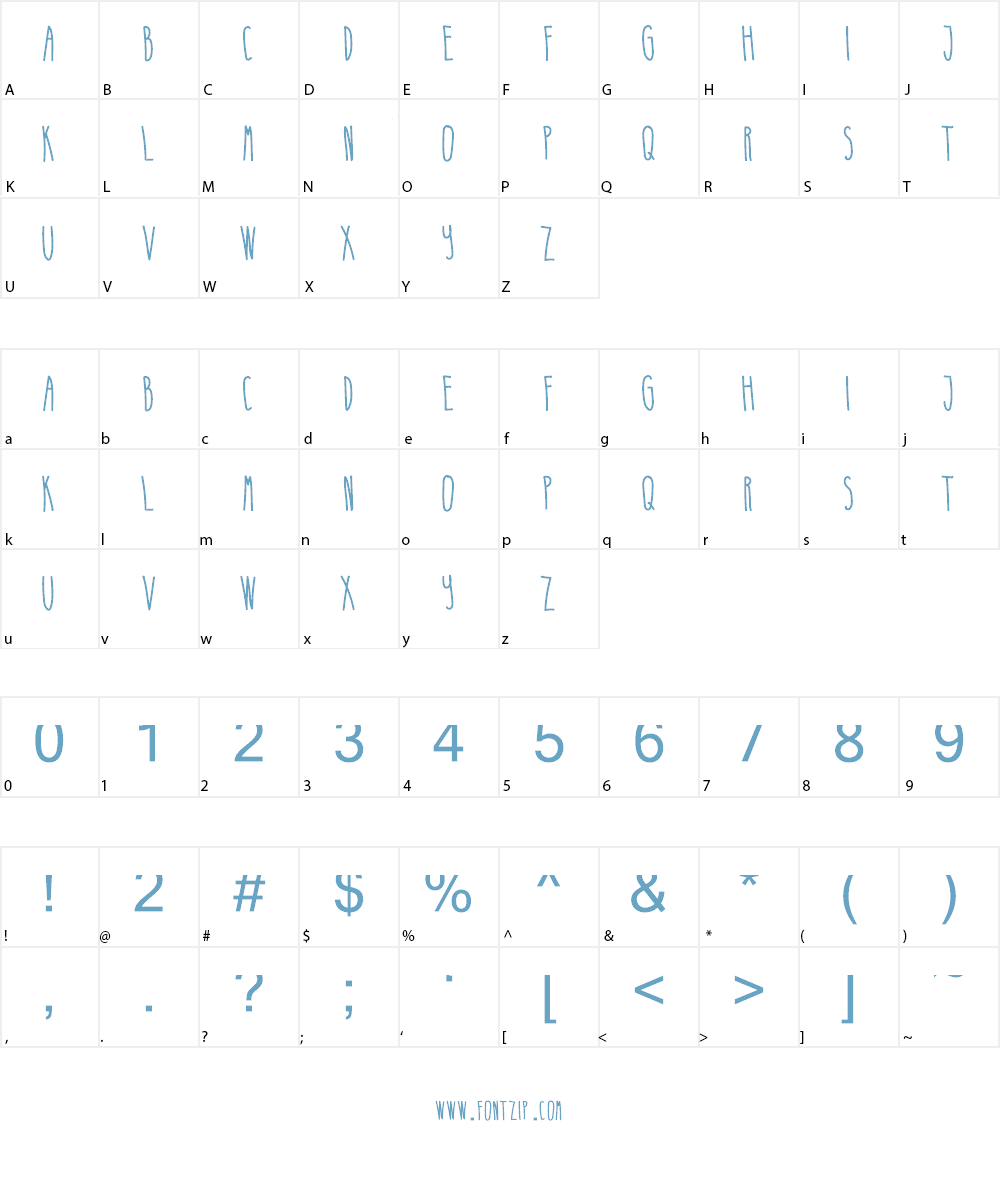 Mimo Free Font Character
