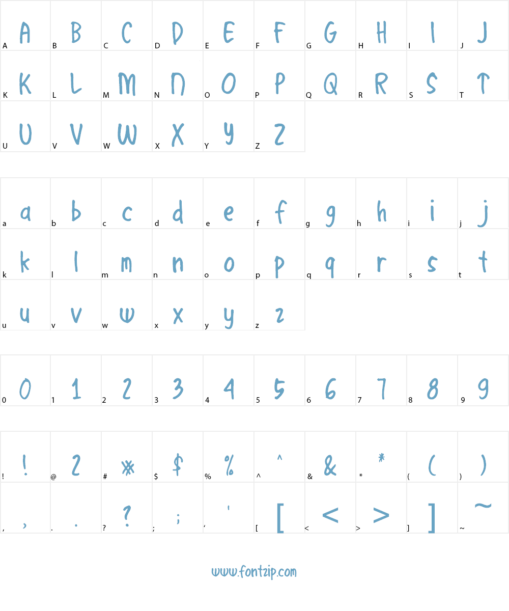 Ayrton Font Character