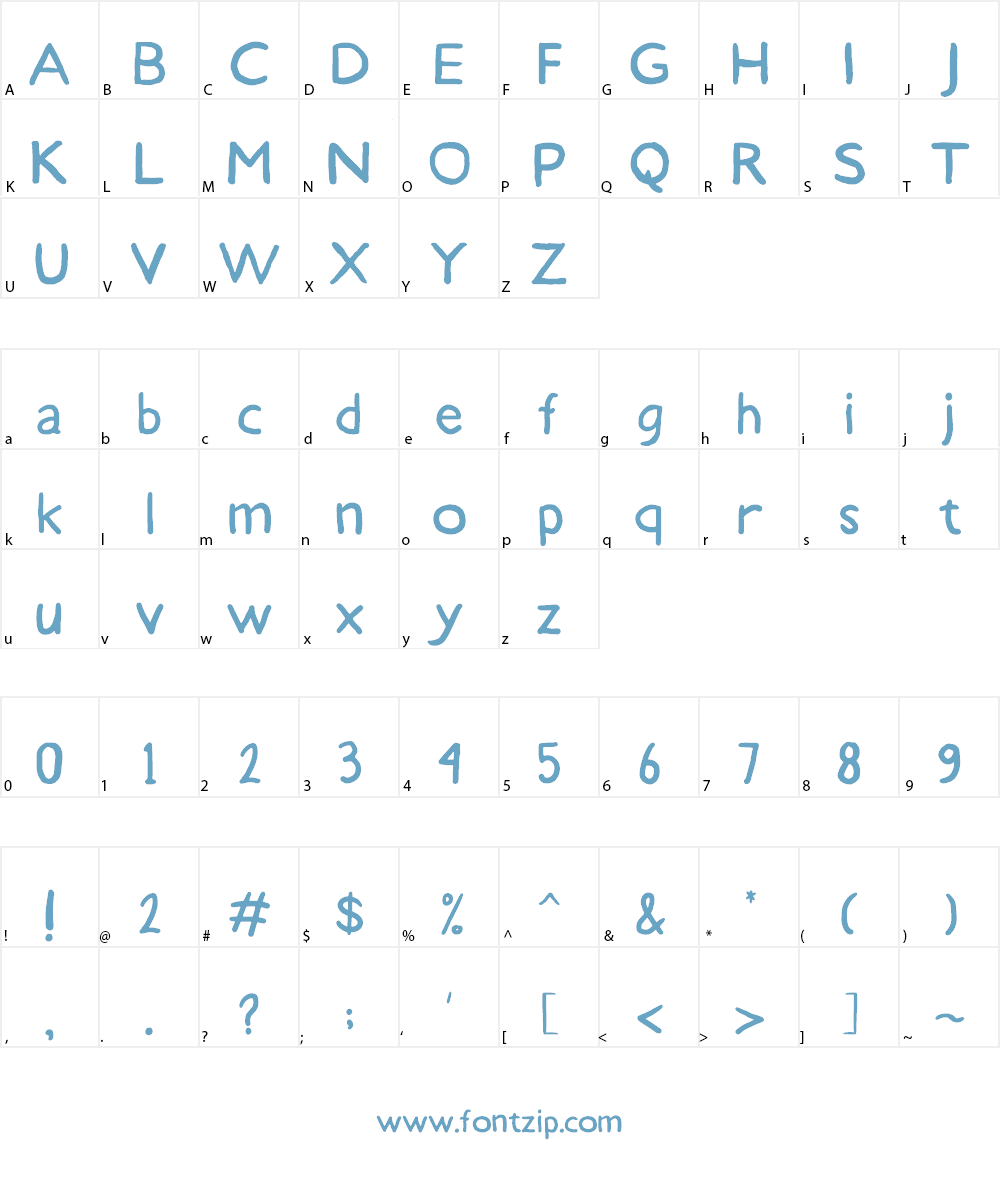 GIRISENNA Font Character