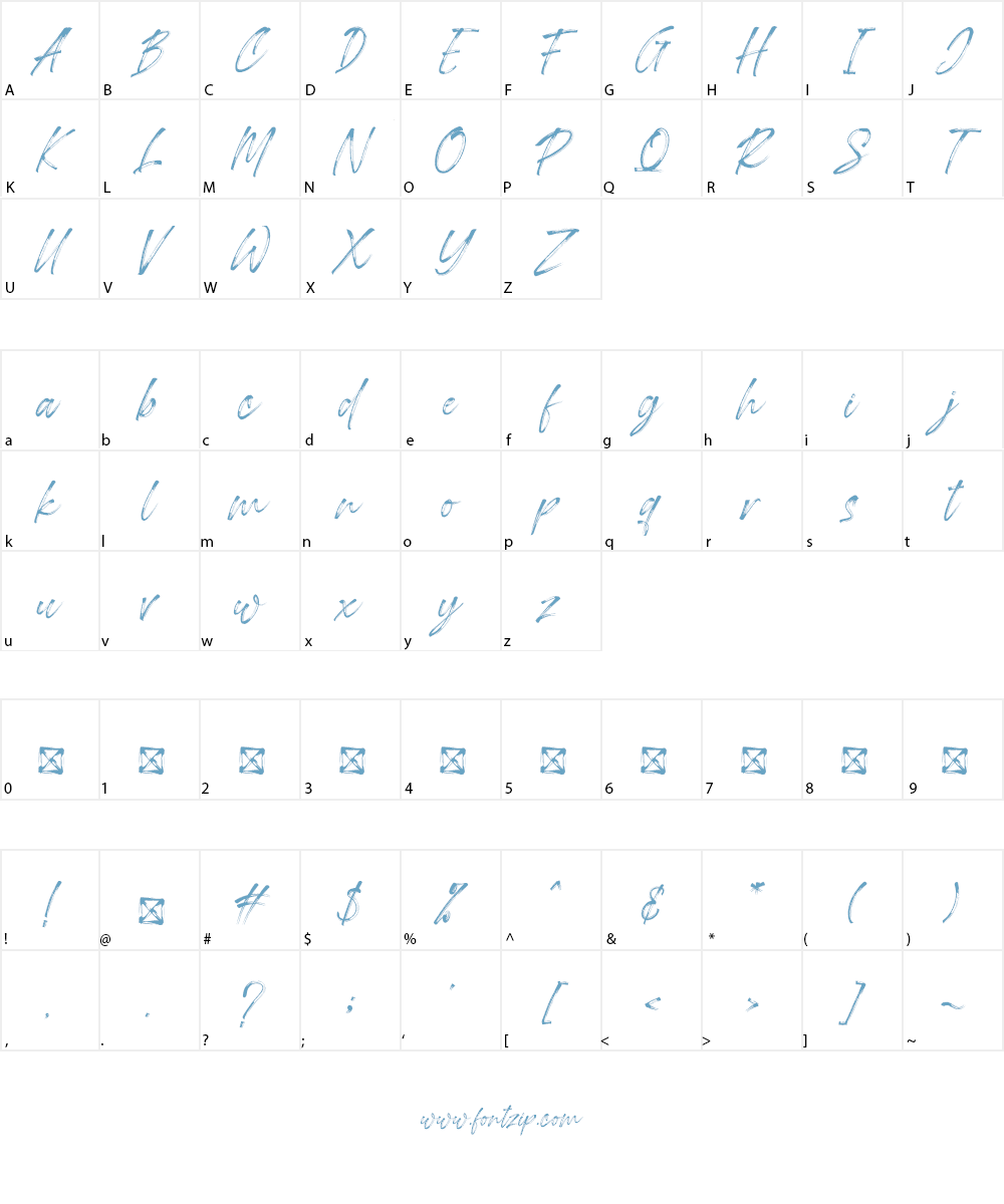 Londoner Font Character