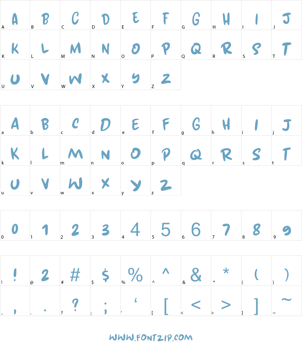 Kuroneko (DEMO) Font Character