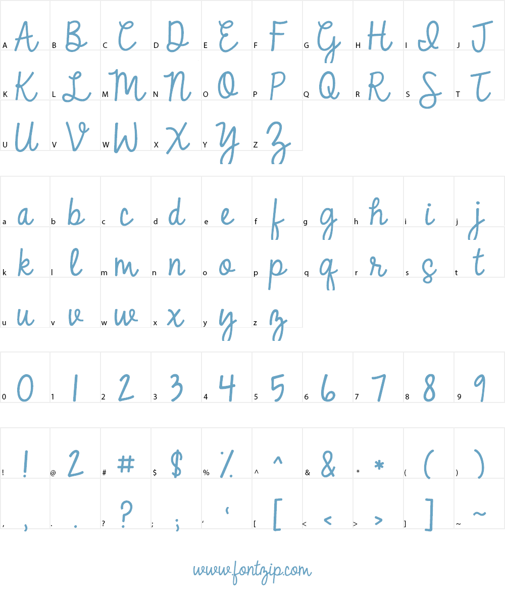 KG No Matter What Font Character