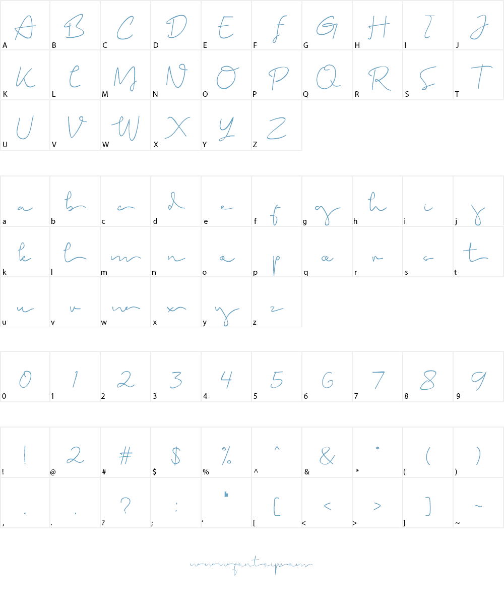 Brigham Font Character