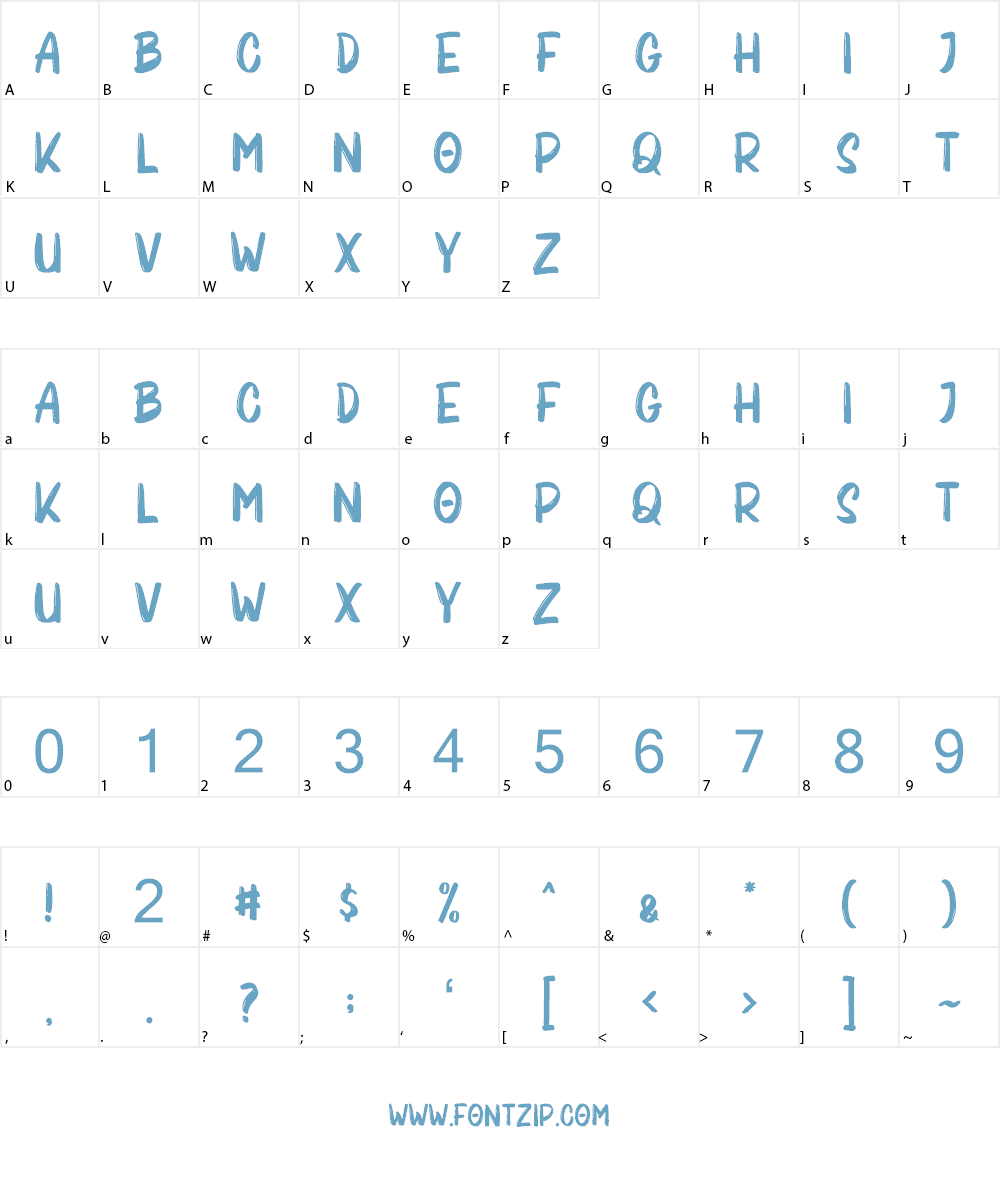 Ornalia Font Character