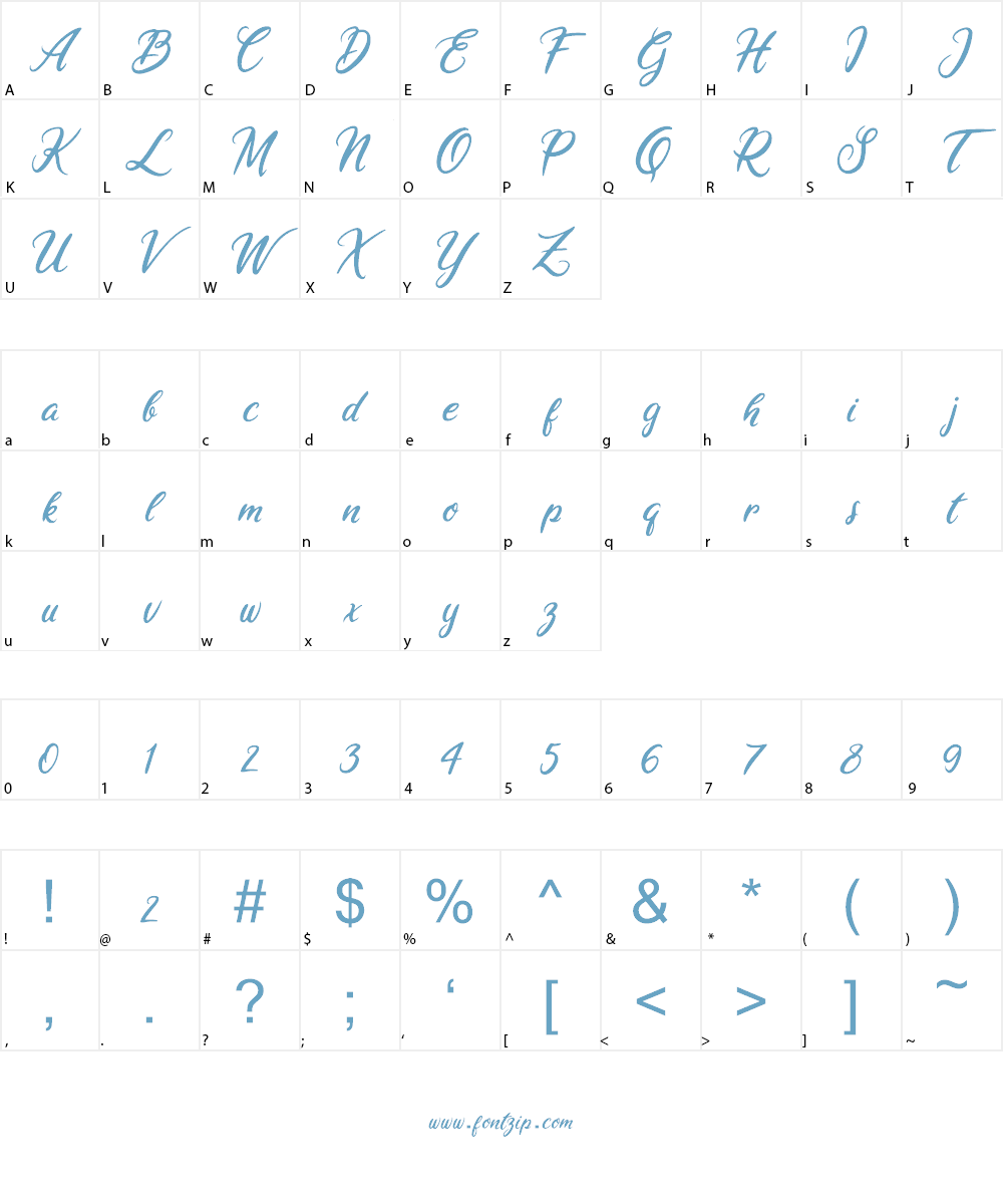 Ariana Violeta Font Character