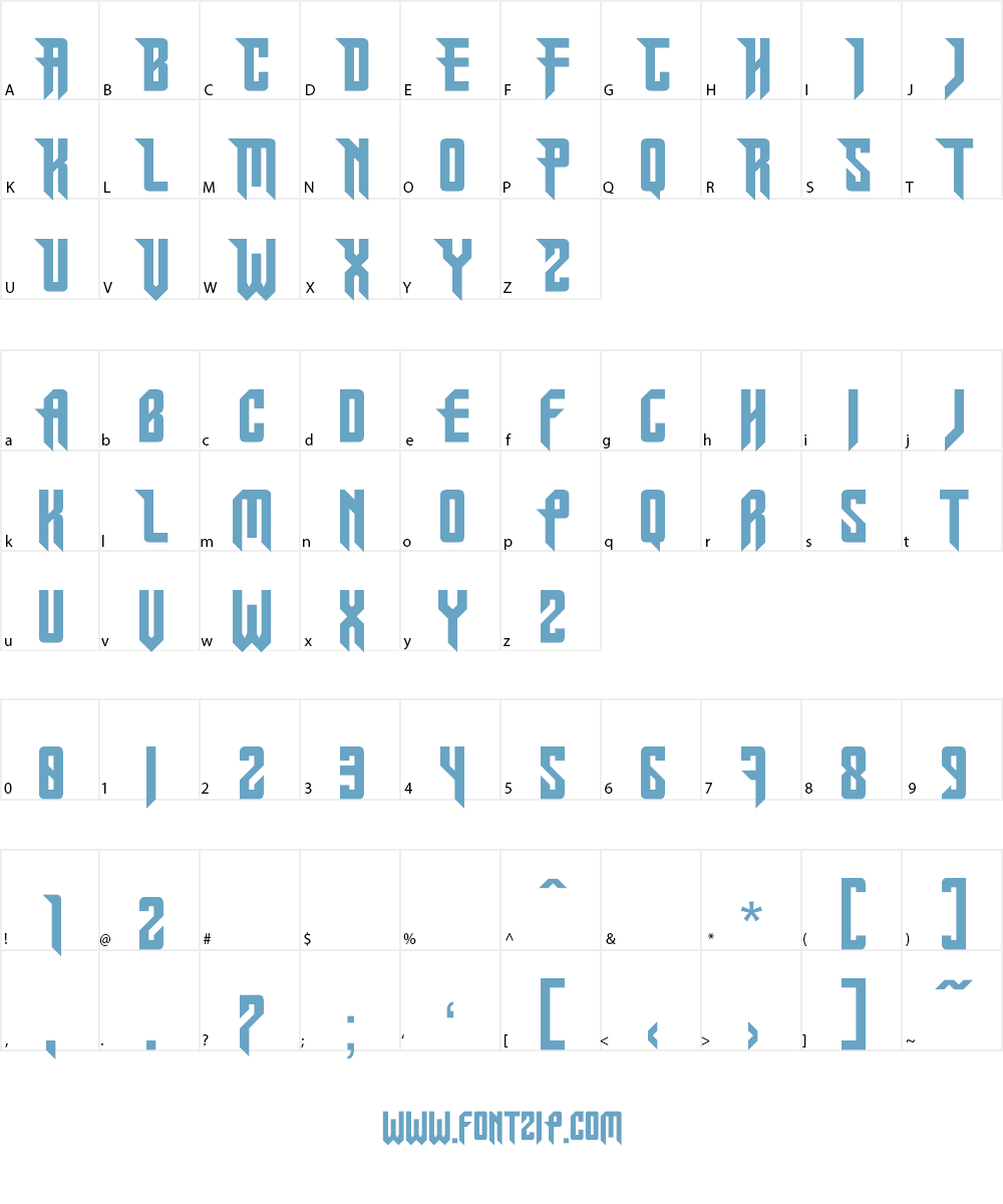 Gotham Womans Font Character