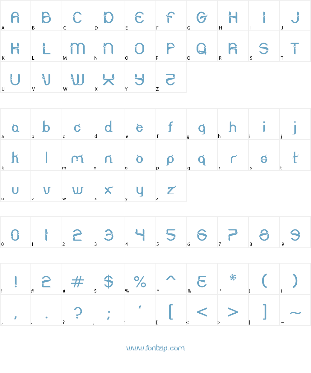 Morgana Font Character