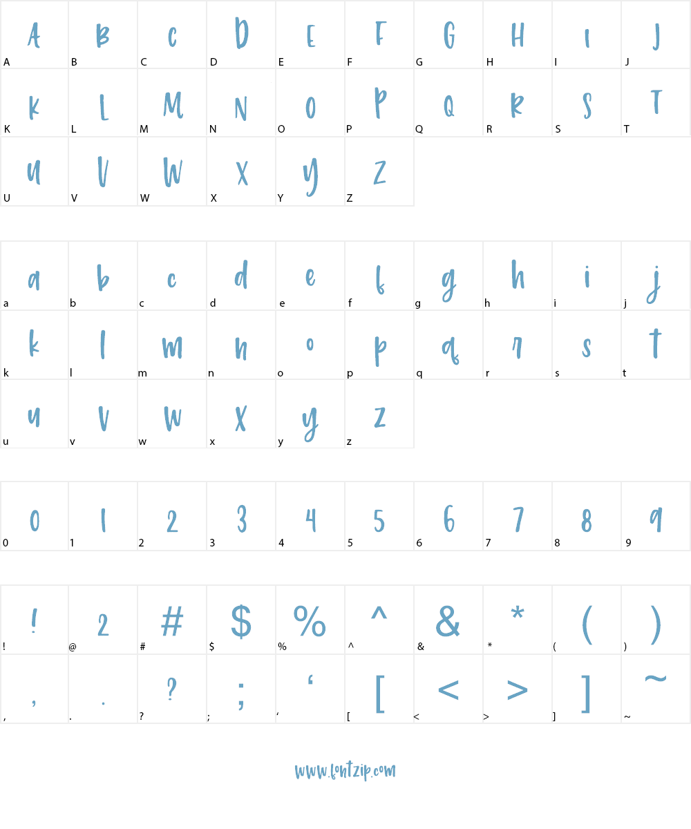 212 Phoenix Sans Font Character