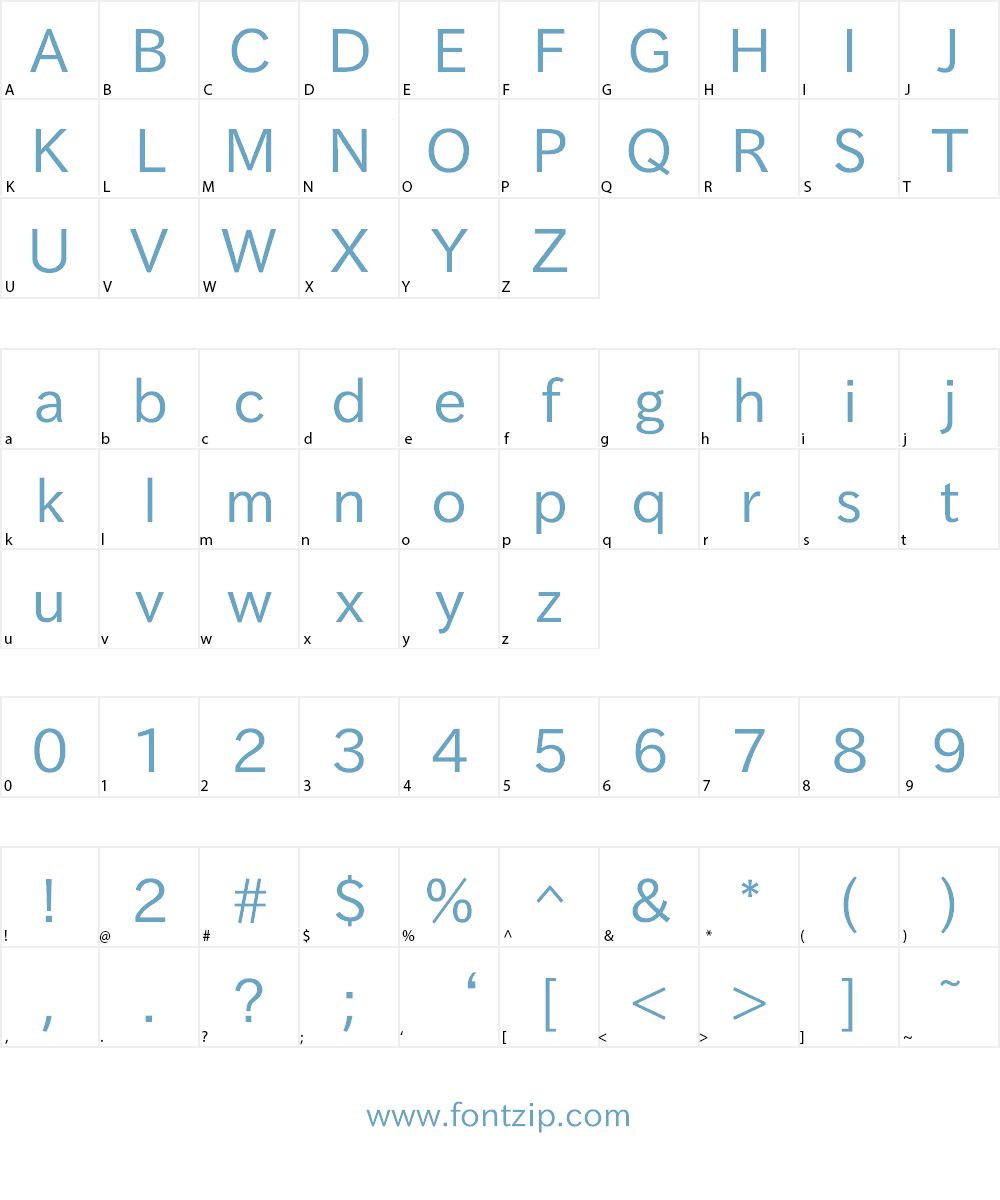 Lorelei Gothic Font Character