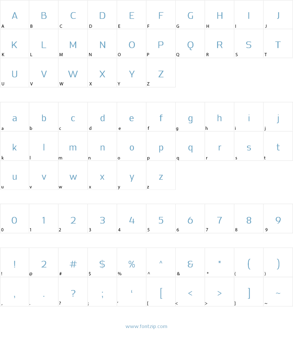 Jipatha Font Character